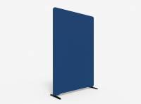 Lintex Edge Floor skærmvæg 120x180cm blå med mørkegrå liste
