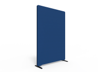 Lintex Edge Floor skærmvæg 120x180cm blå med sort liste
