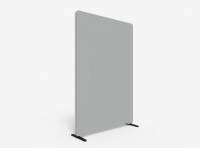 Lintex Edge Floor skærmvæg 120x180cm grå med hvid liste