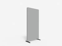 Lintex Edge Floor skærmvæg 80x165cm grå med grå liste