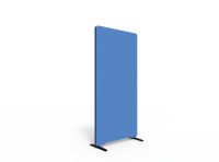 Lintex Edge Floor skærmvæg 80x165cm koboltblå med sort liste