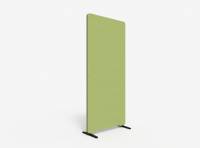 Lintex Edge Floor skærmvæg 80x180cm grøn med grå liste