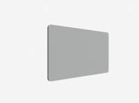 Lintex Edge Table bordskærmvæg 120x70cm grå med mørkegrå liste