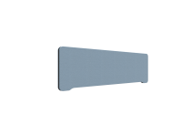 Lintex Edge Table bordskærmvæg 140x40cm dueblå med sort liste