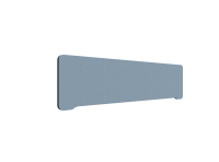Lintex Edge Table bordskærmvæg 160x40cm dueblå med sort liste