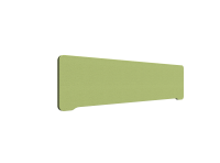 Lintex Edge Table bordskærmvæg 160x40cm grøn med sort liste