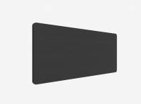 Lintex Edge Table bordskærmvæg 160x70cm koksgrå med sort liste