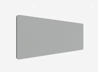 Lintex Edge Table bordskærmvæg 180x70cm grå med sort liste