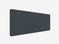 Lintex Edge Table bordskærmvæg 180x70cm mørk grå med sort liste
