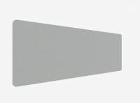 Lintex Edge Table bordskærmvæg 200x70cm grå med hvid liste