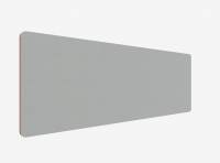 Lintex Edge Table bordskærmvæg 200x70cm grå med orange liste