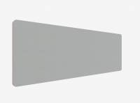 Lintex Edge Table bordskærmvæg 200x70cm grå med rosa liste