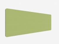 Lintex Edge Table bordskærmvæg 200x70cm grøn med mørkegrå liste