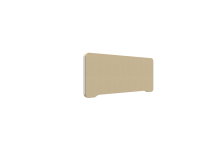 Lintex Edge Table bordskærmvæg 100x40cm beige med hvid liste