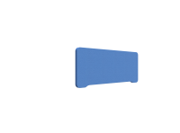 Lintex Edge Table bordskærmvæg 100x40cm koboltblå med blå liste