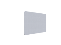 Lintex Edge Table bordskærmvæg 100x70cm lys grå med hvid liste