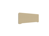 Lintex Edge Table bordskærmvæg 120x40cm beige med hvid liste