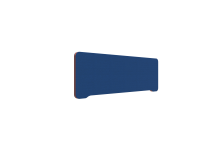 Lintex Edge Table bordskærmvæg 120x40cm blå med orange liste