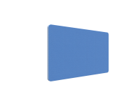 Lintex Edge Table bordskærmvæg 120x70cm koboltblå med hvid liste