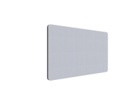 Lintex Edge Table bordskærmvæg 120x70cm lys grå med sort liste