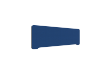 Lintex Edge Table bordskærmvæg 140x40cm blå med grå liste