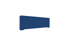 Lintex Edge Table bordskærmvæg 140x40cm blå med hvid liste