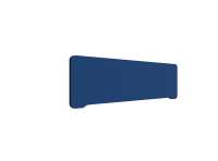 Lintex Edge Table bordskærmvæg 140x40cm blå med sort liste