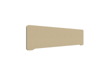 Lintex Edge Table bordskærmvæg 160x40cm beige med grå liste