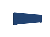 Lintex Edge Table bordskærmvæg 160x40cm blå med sort liste