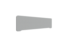 Lintex Edge Table bordskærmvæg 160x40cm grå med grå liste