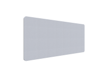 Lintex Edge Table bordskærmvæg 160x70cm lys grå med hvid liste