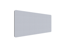 Lintex Edge Table bordskærmvæg 160x70cm lys grå med mørkegrå liste