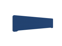 Lintex Edge Table bordskærmvæg 180x40cm blå med hvid liste