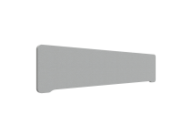 Lintex Edge Table bordskærmvæg 180x40cm grå med grå liste