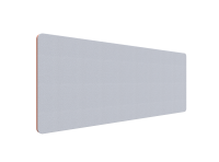 Lintex Edge Table bordskærmvæg 180x70cm lys grå med orange liste