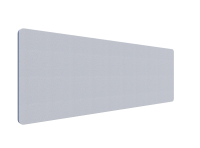 Lintex Edge Table bordskærmvæg 200x70cm lys grå med blå liste