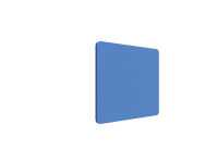 Lintex Edge bordskærmvæg 80x70cm koboltblå med blå liste