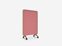 Lintex Frame Mobile Silk glastavle 120x196cm med egetræsramme Blossom, pink