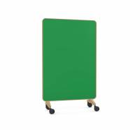 Lintex Frame Mobile Silk glastavle 120x196cm med egetræsramme Fearless, grøn