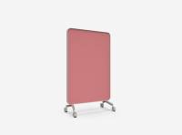 Lintex Frame Mobile Silk glastavle 120x196cm med grå ramme Blossom, pink