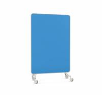 Lintex Frame Mobile Silk glastavle 120x196cm med grå ramme Daring, blå