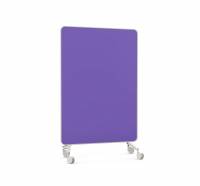 Lintex Frame Mobile Silk glastavle 120x196cm med grå ramme Dreamy, lilla