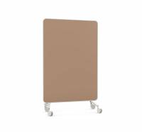 Lintex Frame Mobile Silk glastavle 120x196cm med grå ramme Humble, mokka