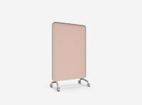 Lintex Frame Mobile Silk glastavle 120x196cm med grå ramme Naive, rosa