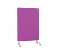 Lintex Frame Mobile Silk glastavle 120x196cm med grå ramme Vivid, violet