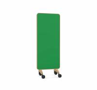 Lintex Frame Mobile Silk glastavle 75x196cm med egetræsramme Fearless, grøn
