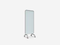 Lintex Frame Mobile Silk glastavle 75x196cm med grå ramme Crisp, dueblå