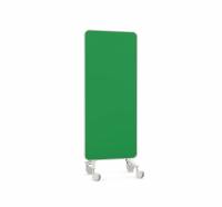 Lintex Frame Mobile Silk glastavle 75x196cm med grå ramme Fearless, grøn