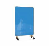 Lintex Frame Mobile glastavle 120x196cm med eg ramme Daring, blå