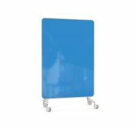 Lintex Frame Mobile glastavle 120x196cm med grå ramme Daring, blå